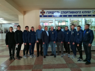 Нагорода Роману Солодкому за підтримку військового спорту