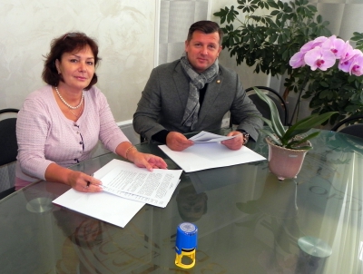 Підписання Договору про співробітництво з ліцеєм-інтернатом № 23 &quot;Кадетський корпус&quot;