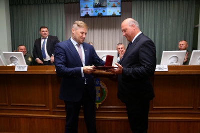 Вітаємо нашого побратима з державною нагородою