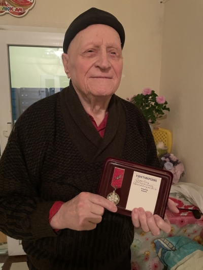 Першосуворовцю Веніаміну Олександровичу Горобцю виповнюється 89 років. Вітаємо нашого брата-кадета!