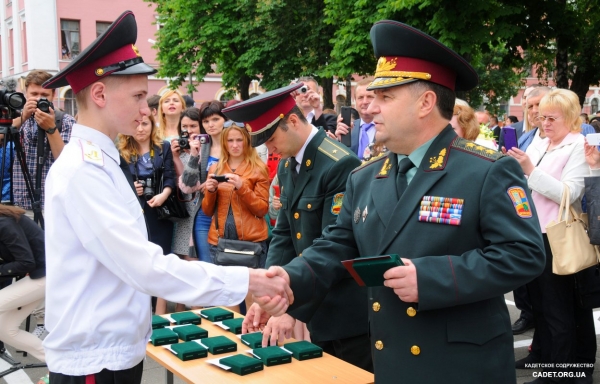 Випуск у Київському військовому ліцеї імені Івана Богуна